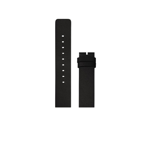 D38 black leather strap tube watch leff amsterdam design by piet hein eek