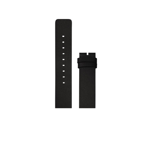 D42 black leather strap tube watch leff amsterdam design by piet hein eek