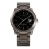 Leff amsterdam Tube watch S42 date black with black case